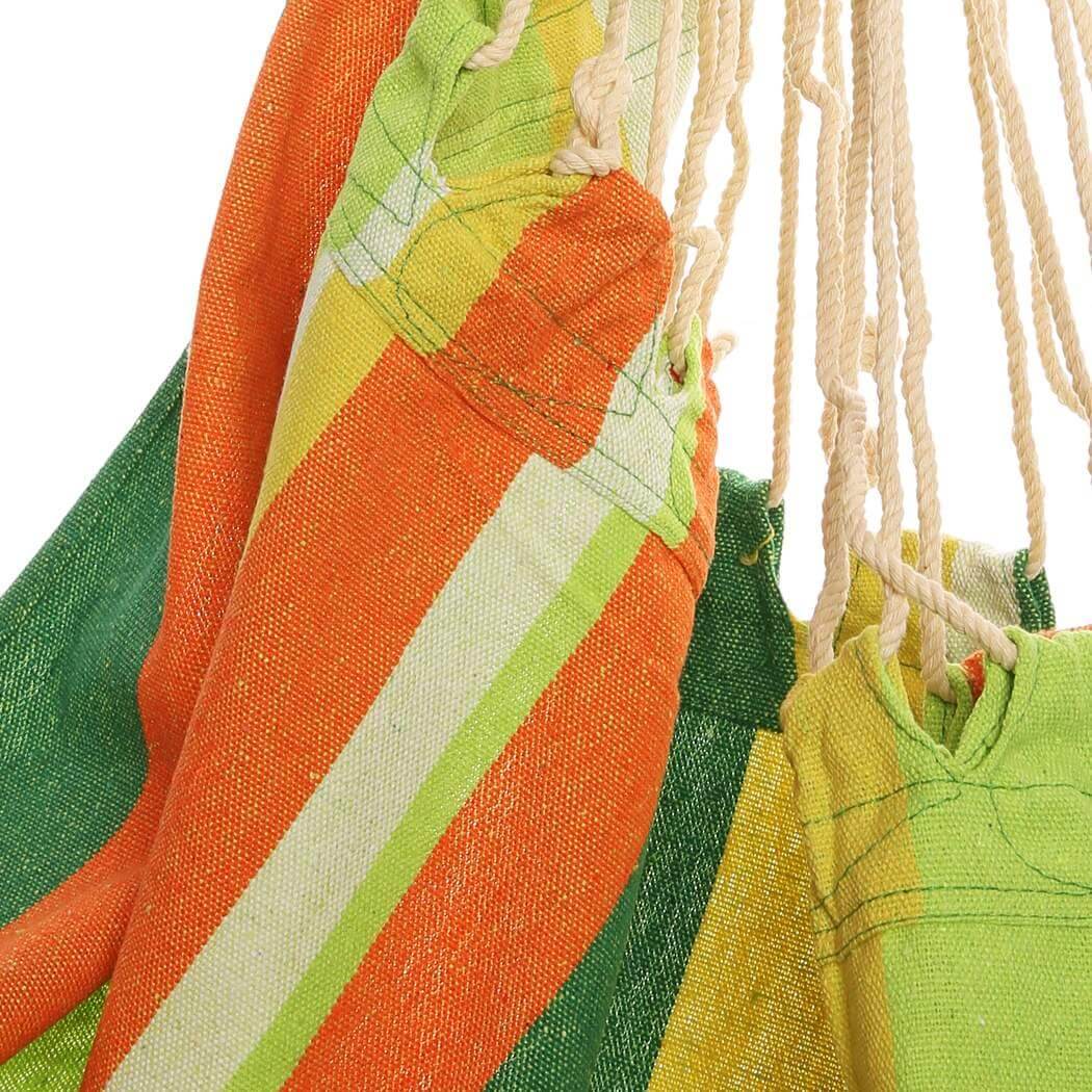 Závěsné křeslo pruhované